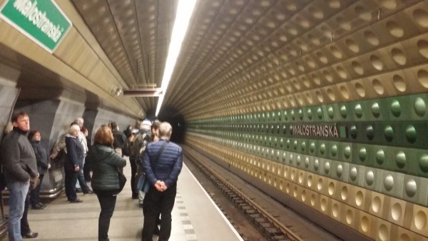 карта метро Праги на русском