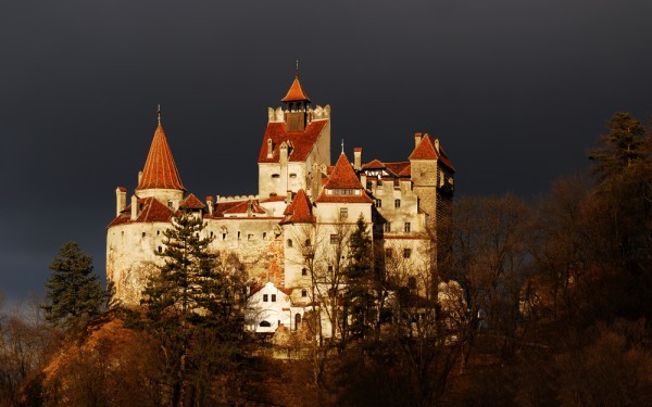 Замок Дракулы в Румынии фото