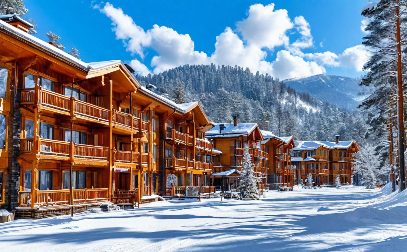 Подробнее о статье Горнолыжный курорт Манжерок: цены, особенности и фото