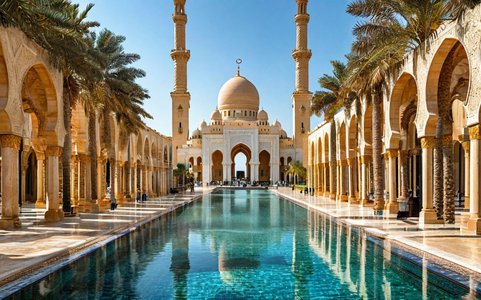 Подробнее о статье Абу-Даби: что посмотреть, мечеть Зайда и Лувр — полный гид