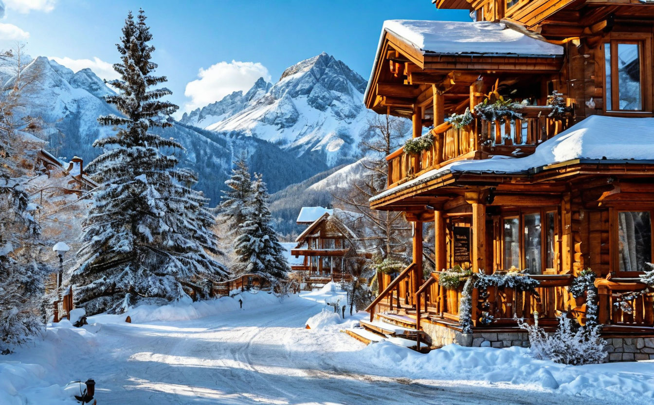 Подробнее о статье Новый год на горнолыжном курорте в России