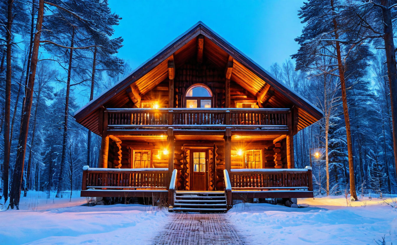 Подробнее о статье Снять коттедж на Новый Год в Карелии