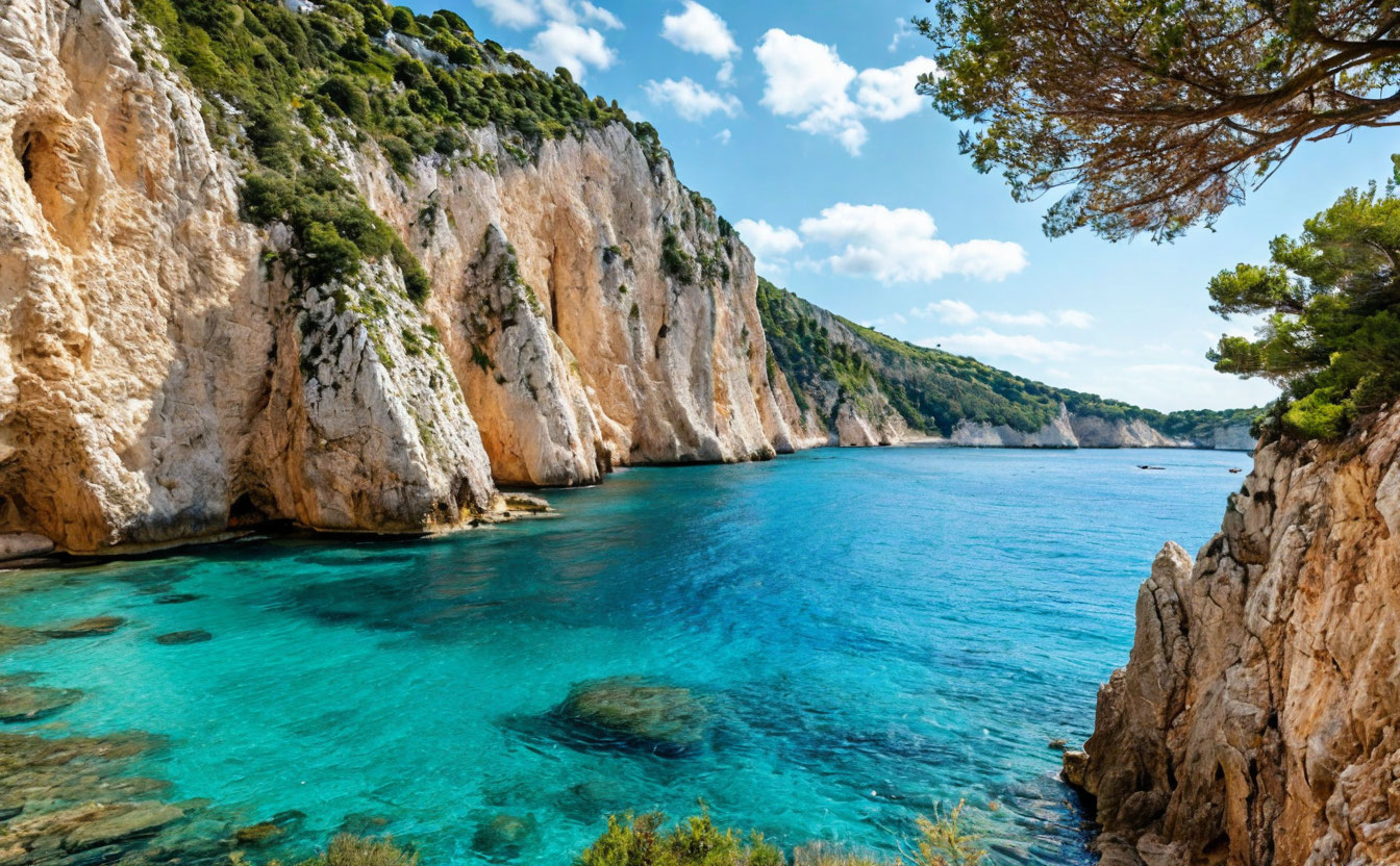 Подробнее о статье Достопримечательности острова Закинф: Голубые пещеры, парк Аскос и пляж Ксигия