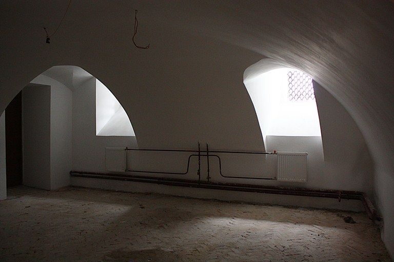 Стрелка слияние Волги и Оки в Нижнем Новгороде с пакгаузами