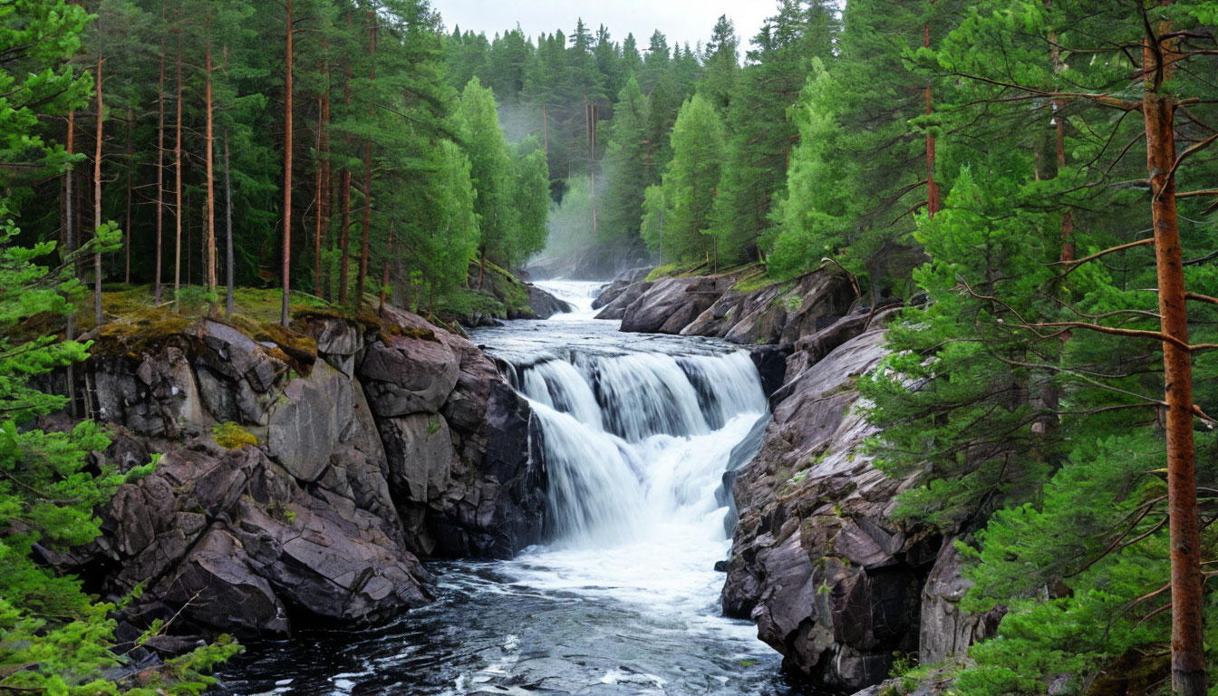 Водопад Кивач