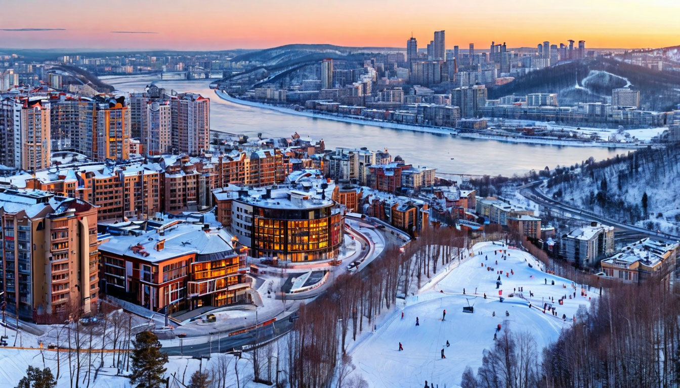 Подробнее о статье Бобровый лог: горнолыжный курорт в центре Красноярска