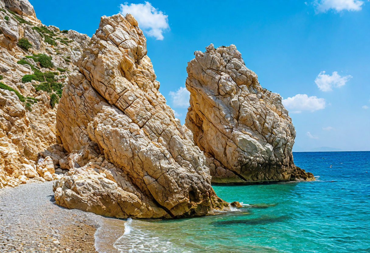 Замок Святого Иллариона Северный Кипр горы Бешпармак