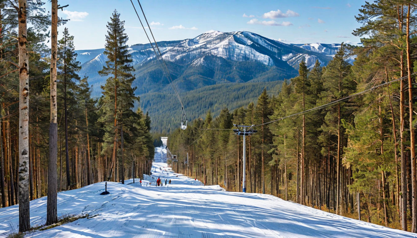 Подробнее о статье Гора Ежовая: горнолыжный курорт рядом с Екатеринбургом