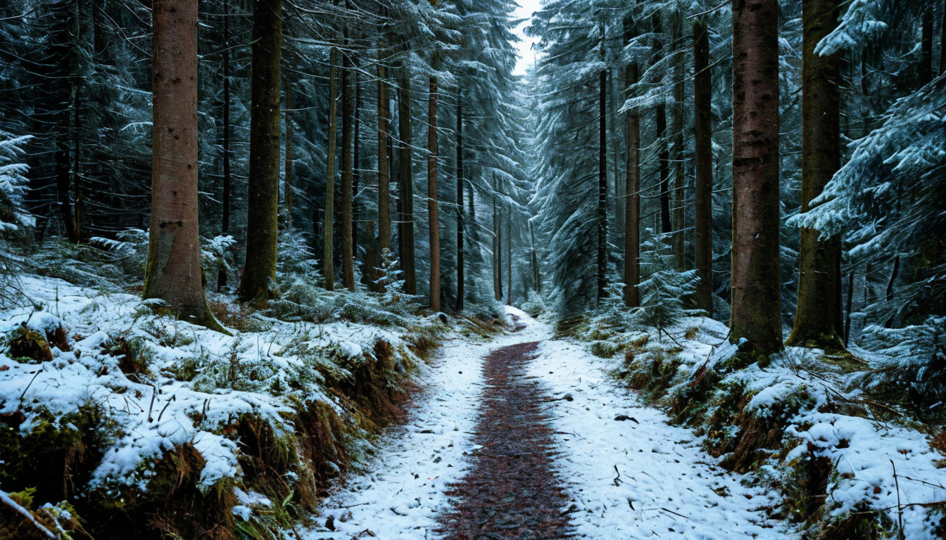 Шварцвальд Германия Чёрный лес зимний пейзаж