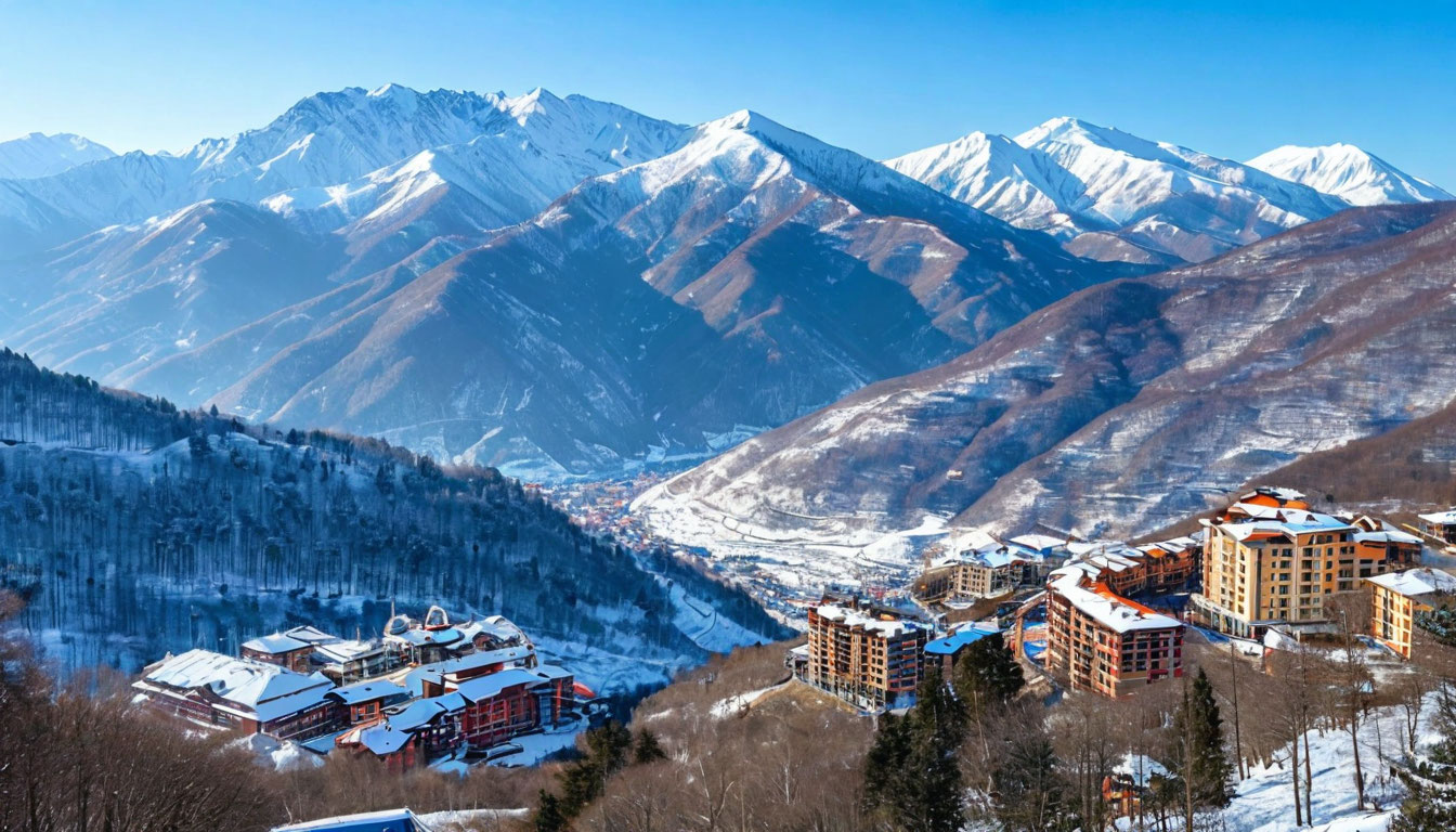 Подробнее о статье Красная Поляна: три горнолыжных курорта в одной долине