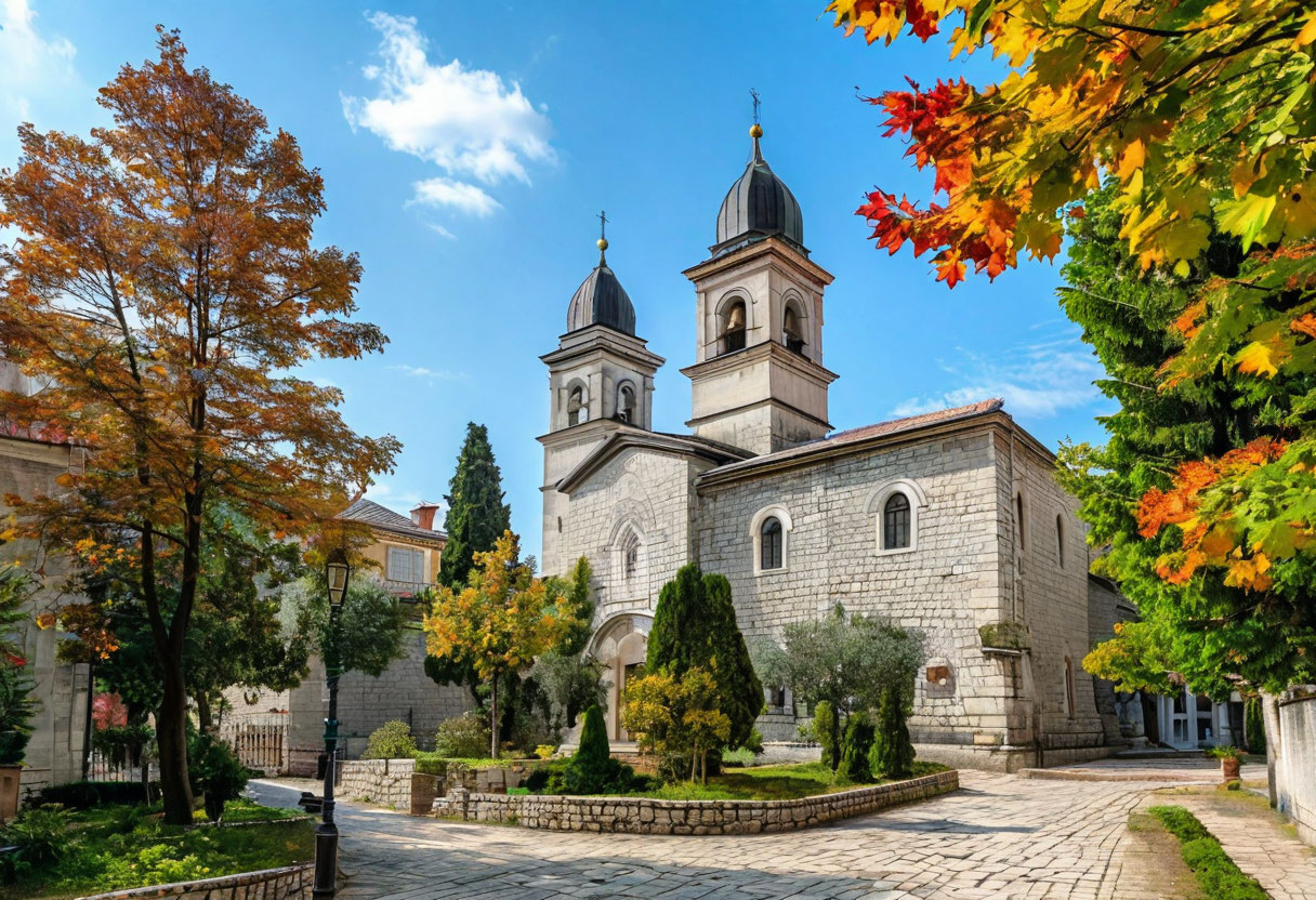 Цетинье старая королевская столица Черногория