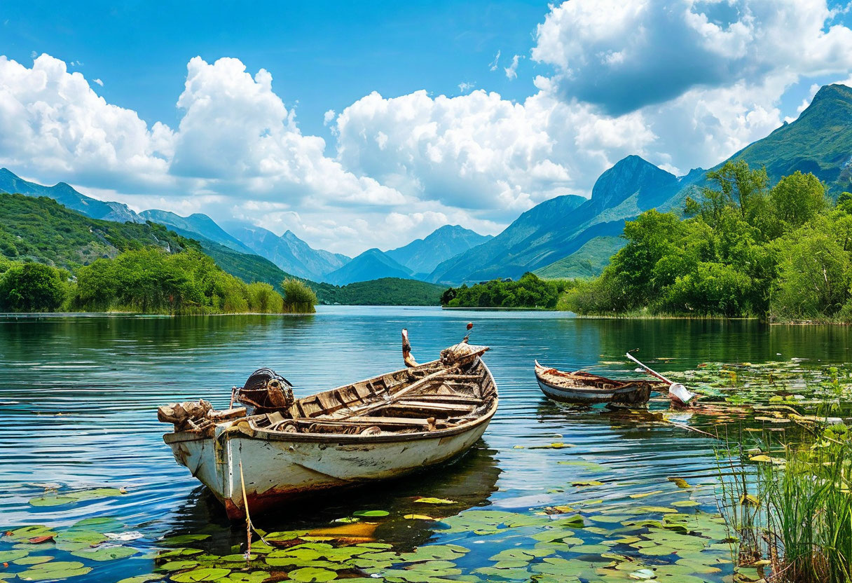 Скадарское озеро Черногория пеликаны кувшинки