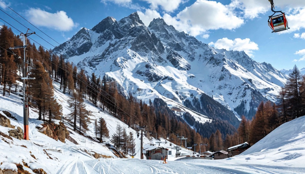 Чегет — горнолыжный курорт