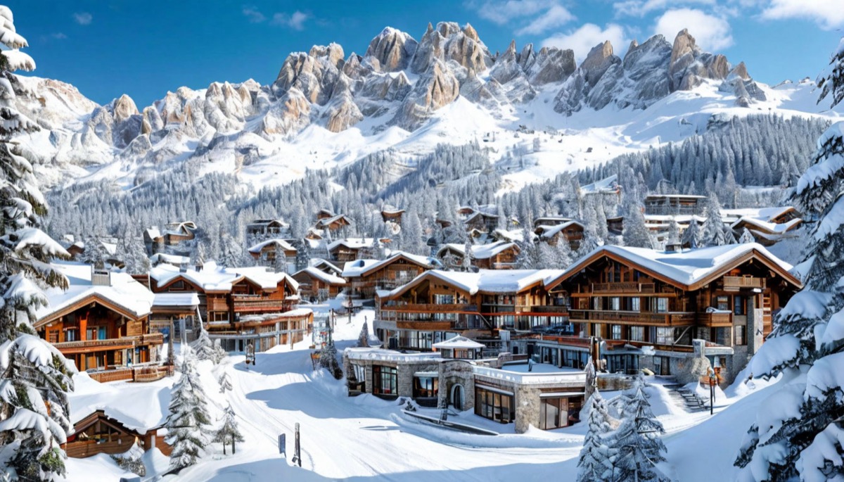 Куршевель — горнолыжный курорт