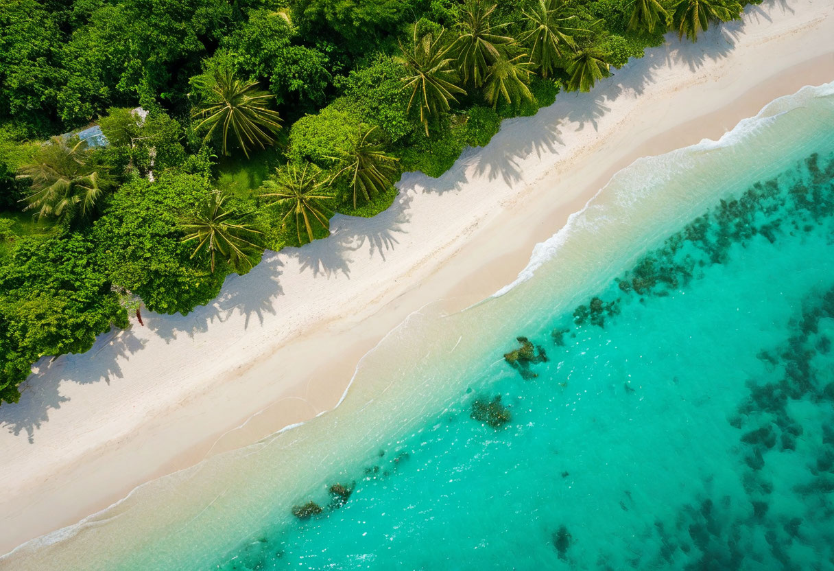 Пляж Чавенг Самуи Таиланд белый песок и пальмы альтернатива Пхукету