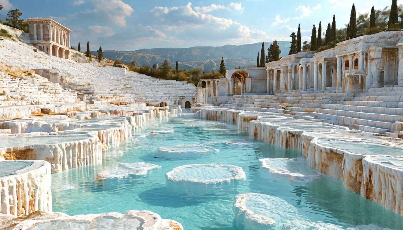 Памуккале альтернативное направление в Турции