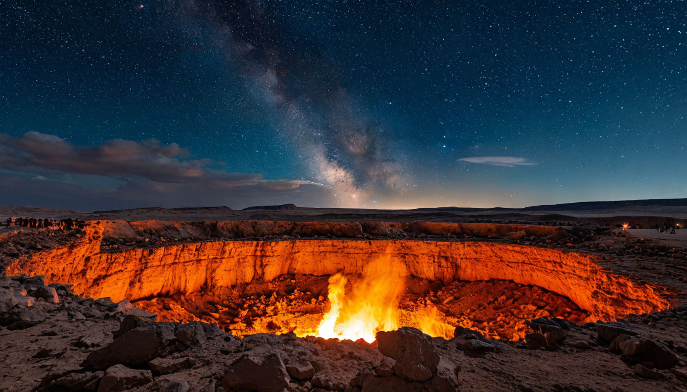 Дарваза — Врата в ад: как добраться и что увидеть