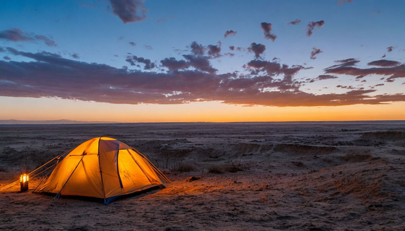 Газовый кратер Дарваза крупным планом, огненная яма Туркменистан ночью