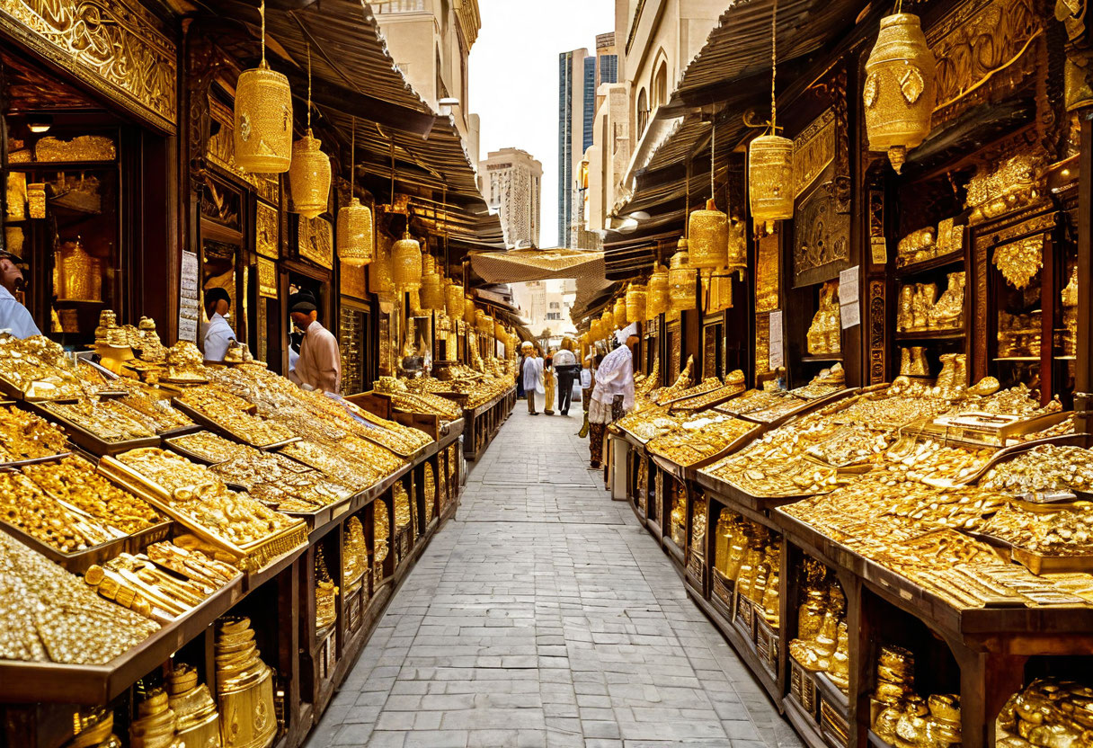 Голубой Сук Шарджа арабский базар ОАЭ