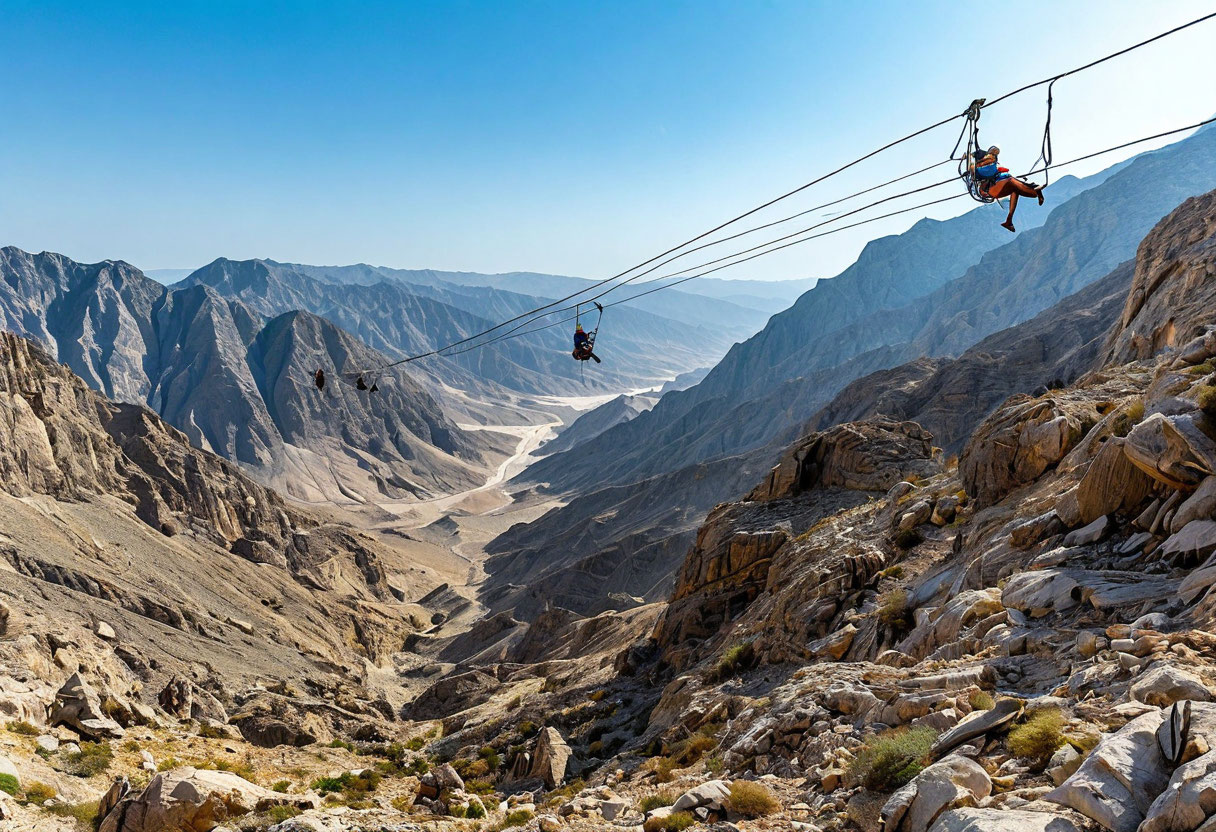 Гора Джебель Джейс Рас-эль-Хайма ОАЭ горы Хаджар