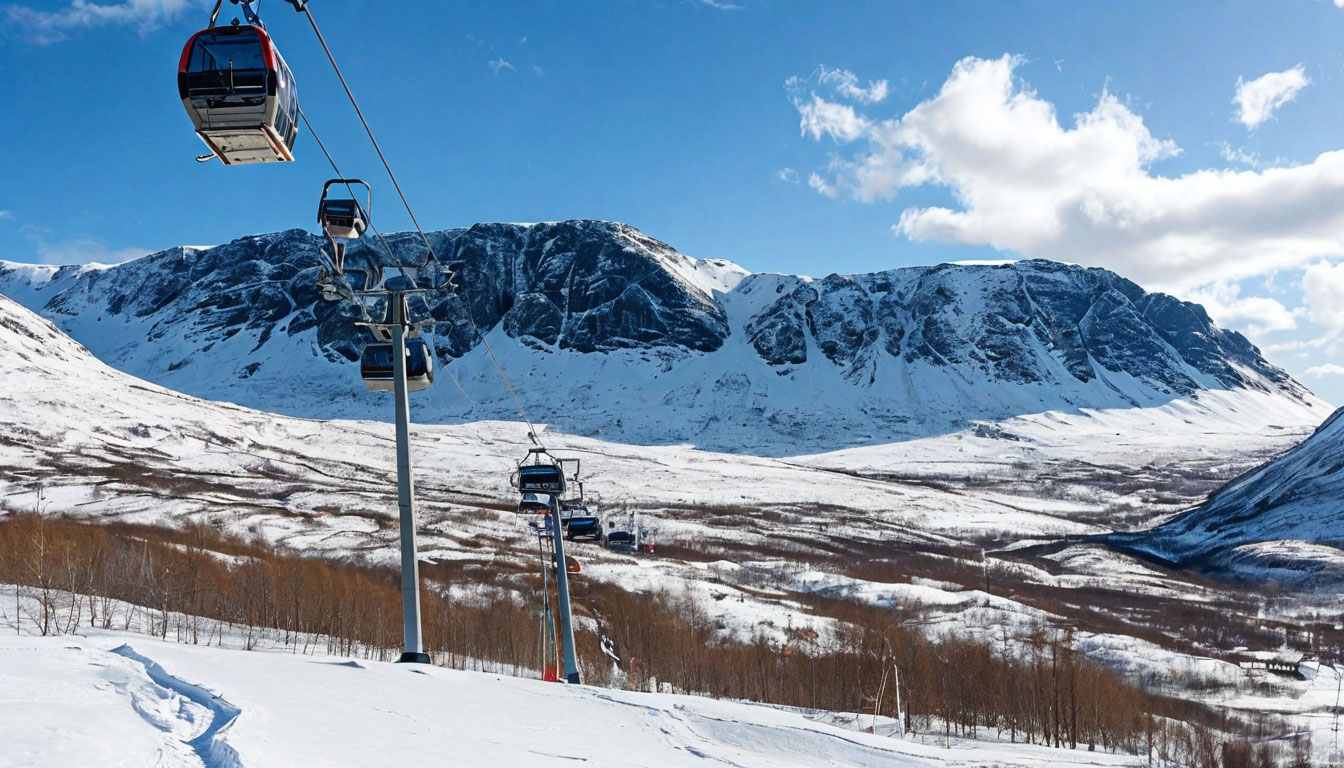 Подробнее о статье Большой Вудъявр: современный курорт за Полярным кругом