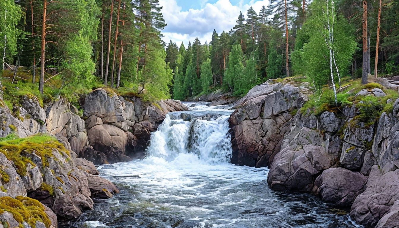 Водопад Кивач