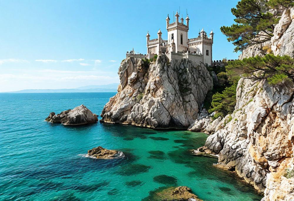 Ласточкино гнездо, Крым