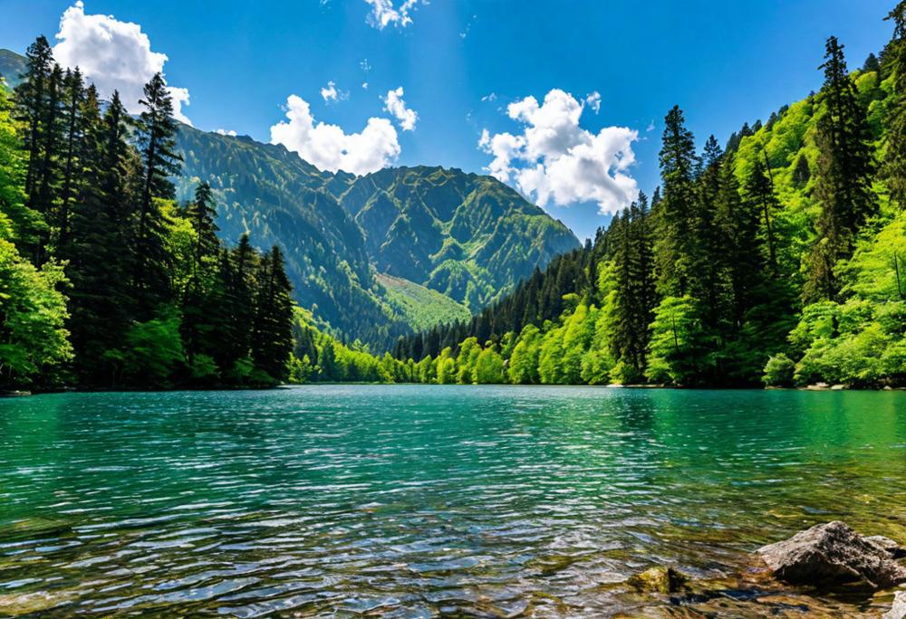 Озеро Рица, Абхазия