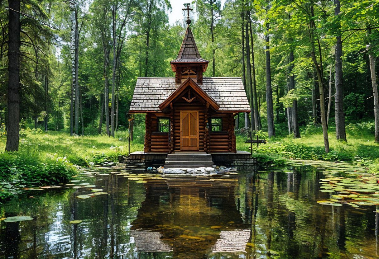 Святой источник у Дивеево