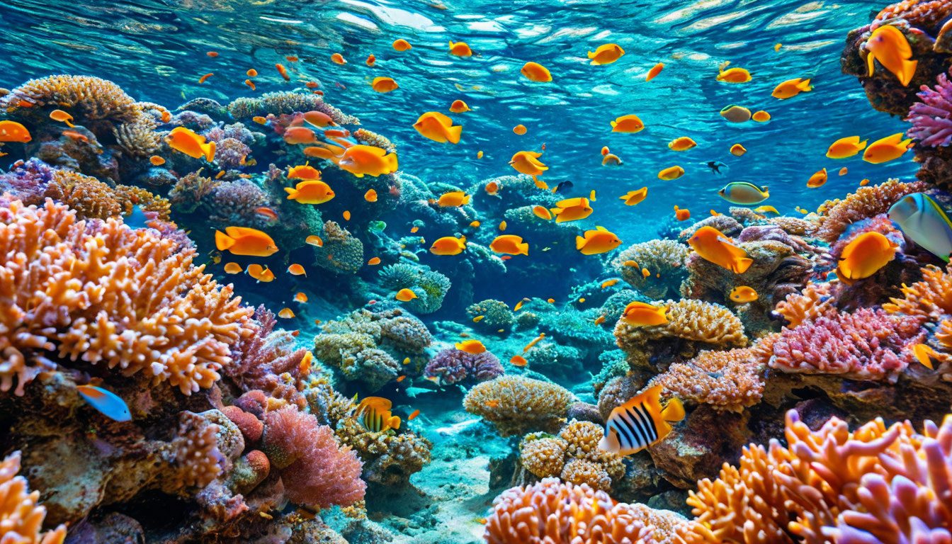 Красное море и рифы