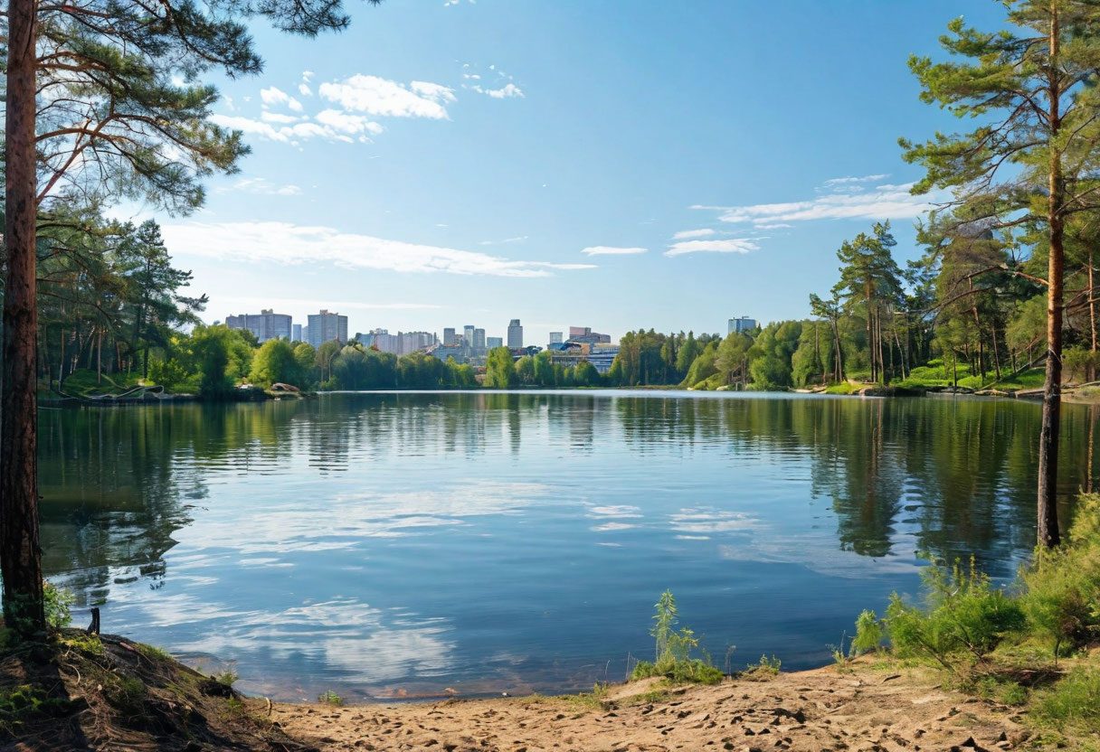 Озеро в окрестностях Екатеринбурга