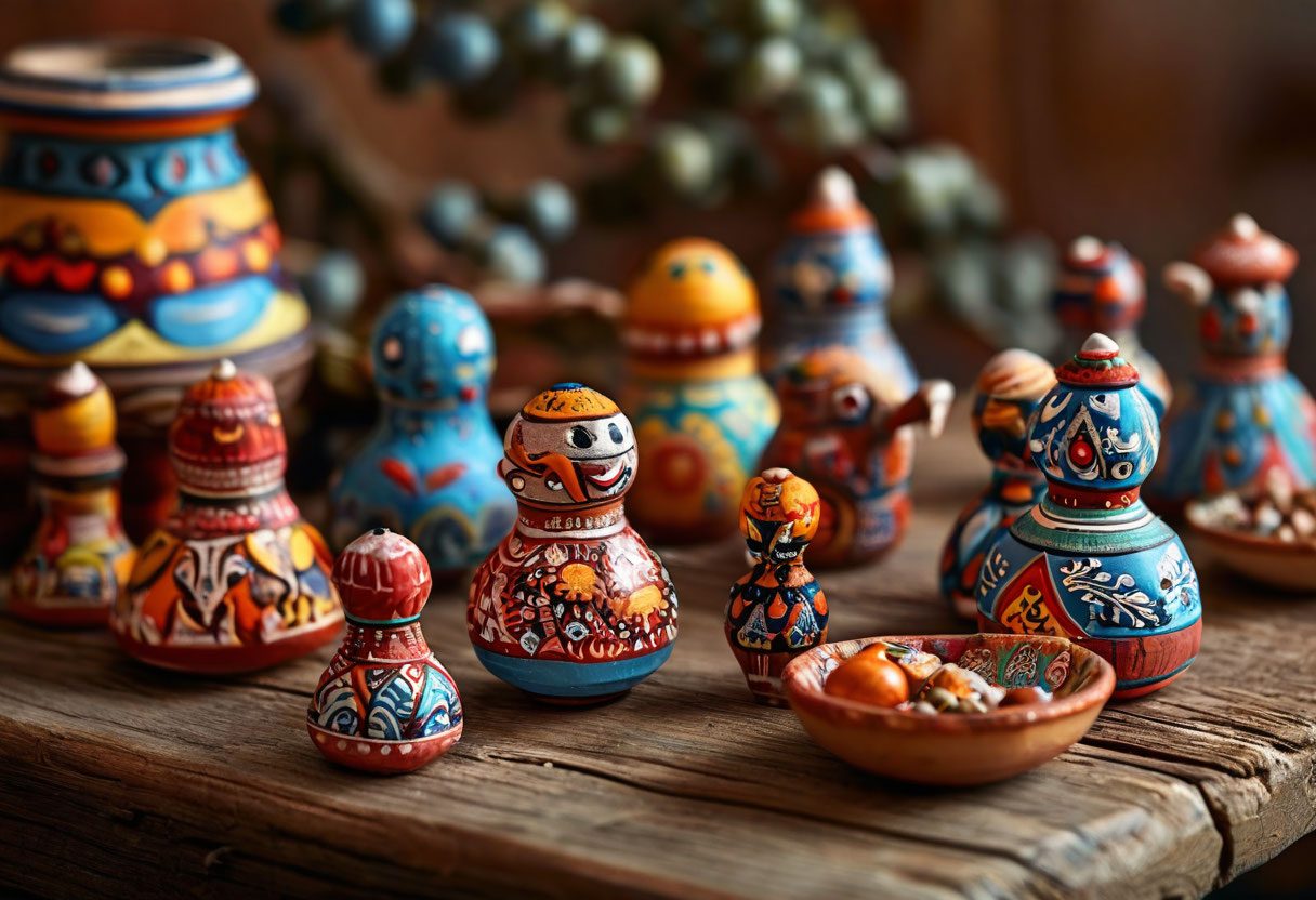 Каргопольская глиняная игрушка