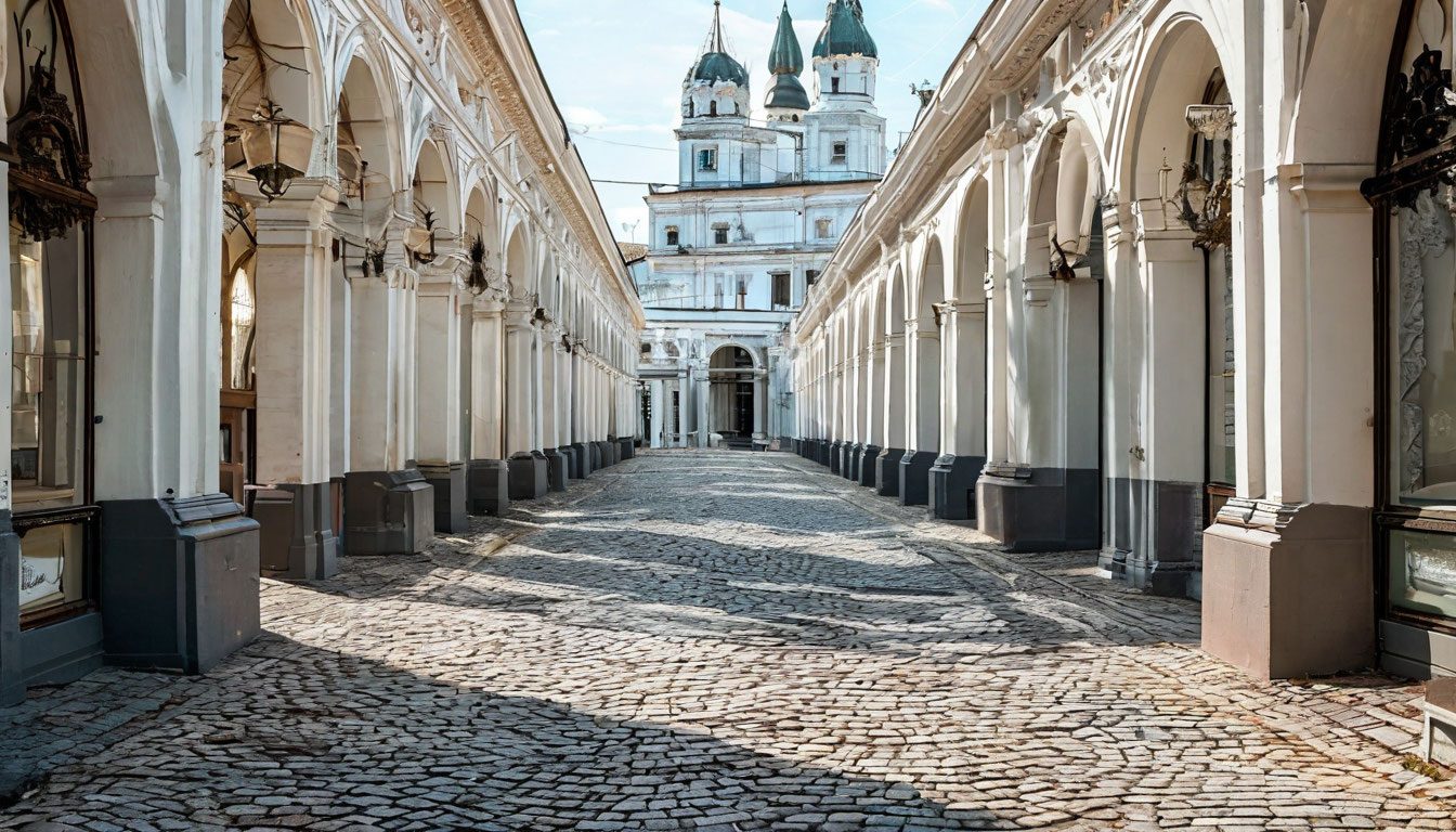 Торговые ряды Костромы