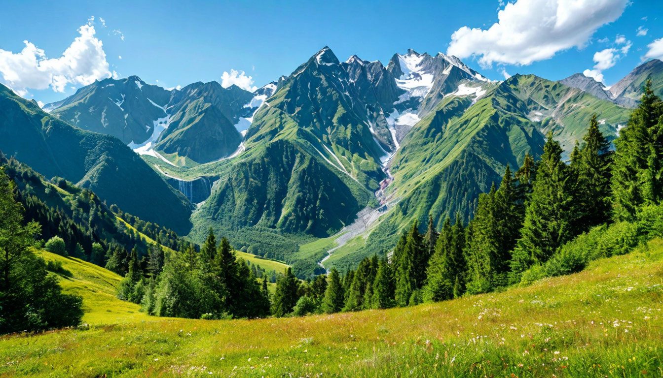 Красная Поляна летом