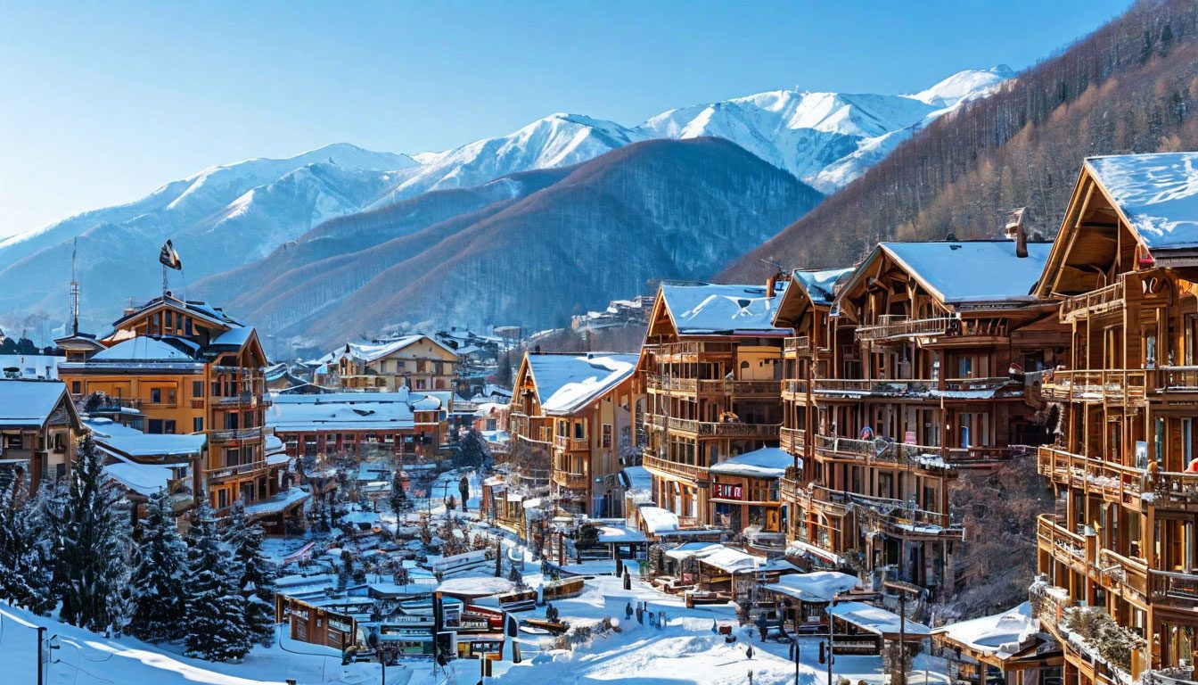 Посёлок в Красной Поляне
