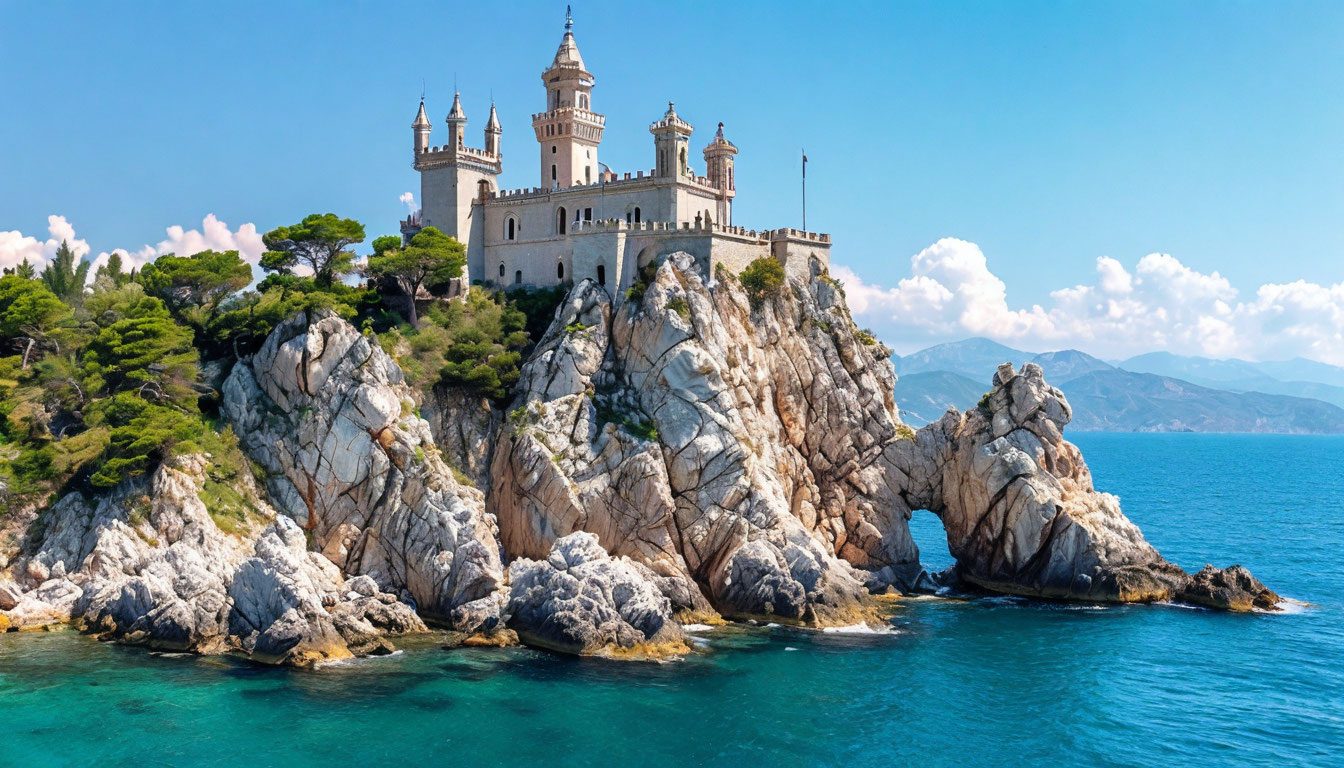 Ласточкино гнездо в Крыму
