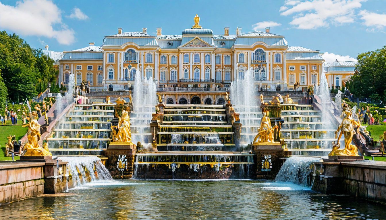 Фонтаны Петергофа