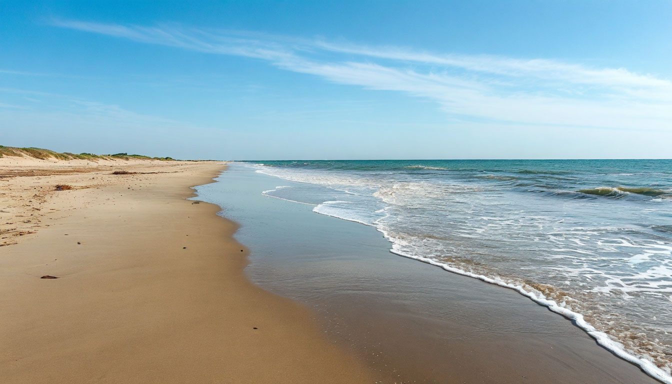 Каспийское море в Дагестане