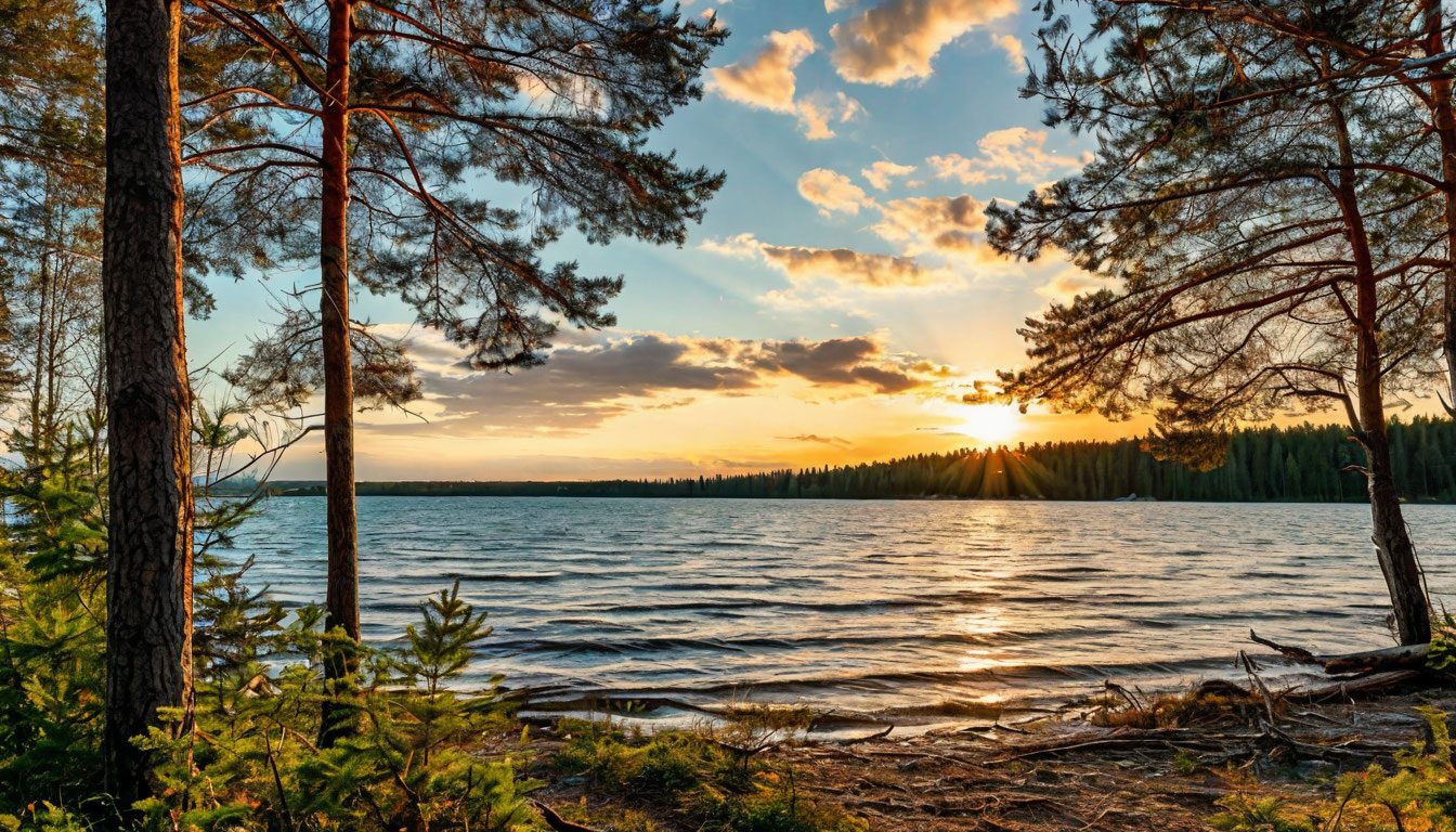 Берег у Академгородка