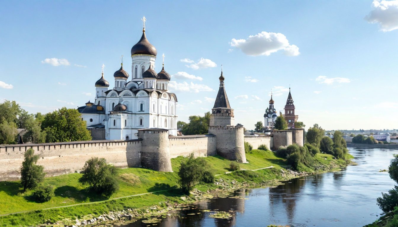 Псковский Кром и Троицкий собор