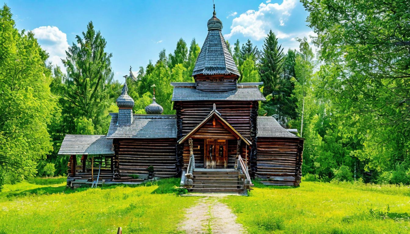 Хохловка — деревянное зодчество
