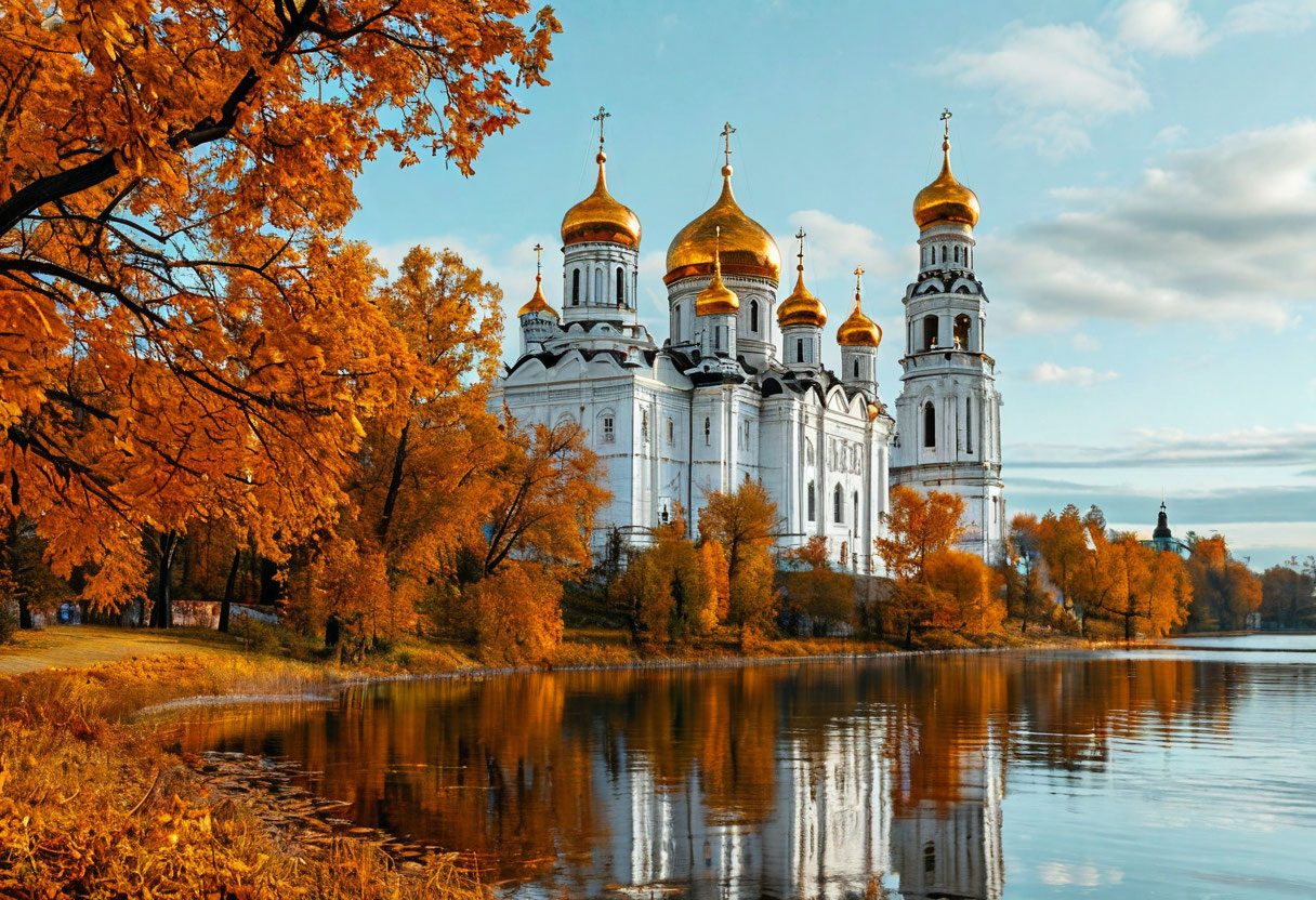 Ростовский кремль на озере Неро