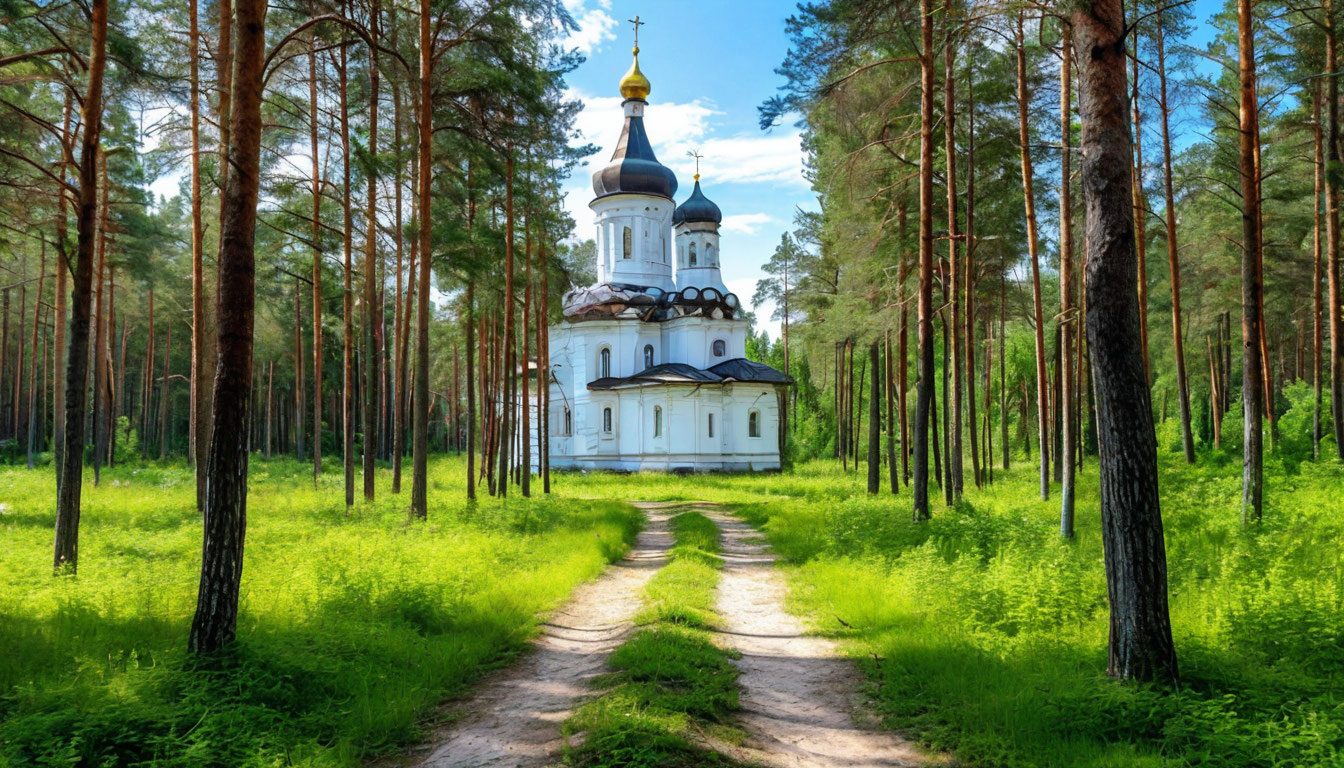 Солотча и сосновый бор