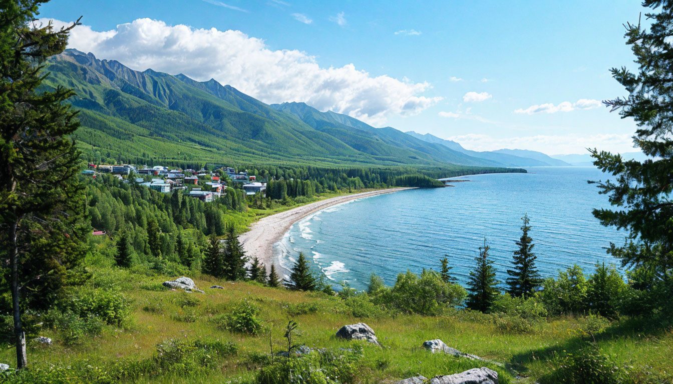 Байкальск летом