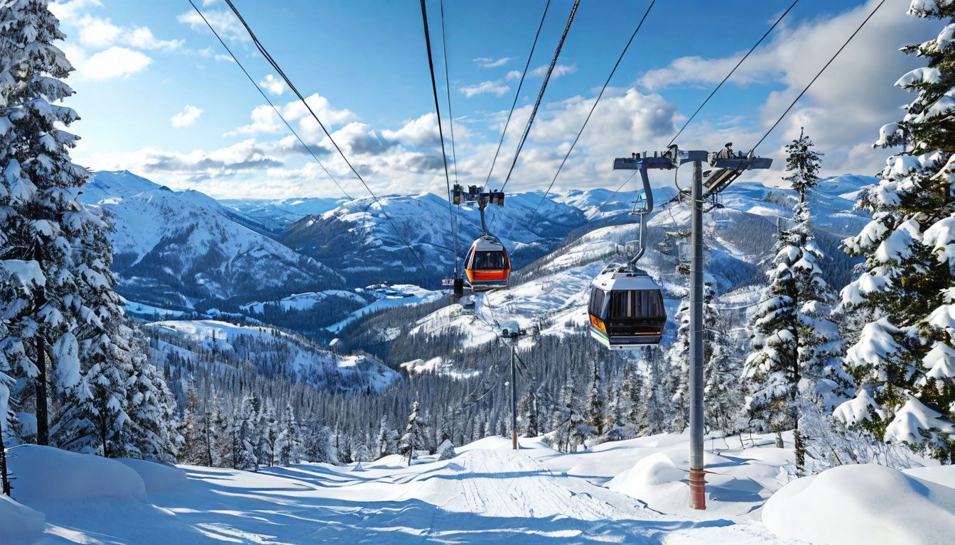 Канатная дорога Шерегеша