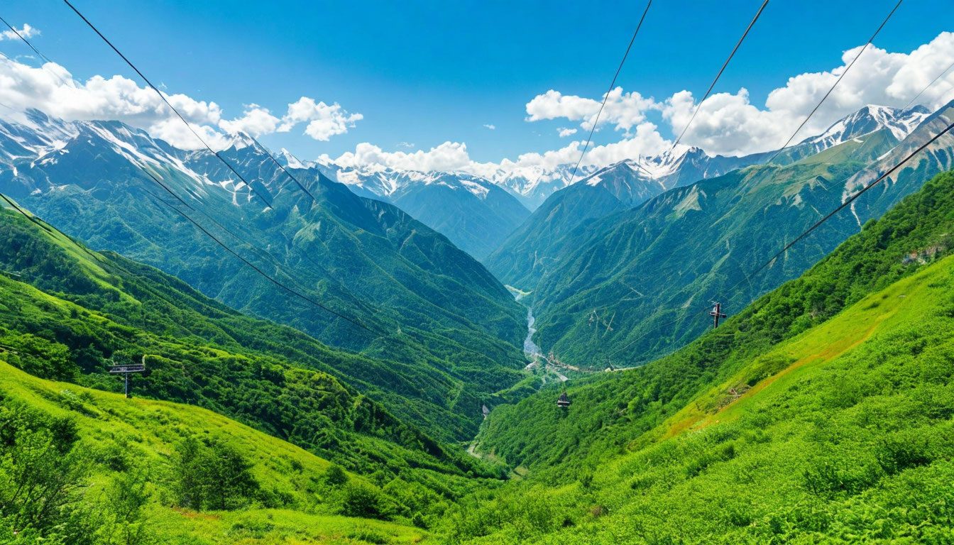 Красная Поляна летом