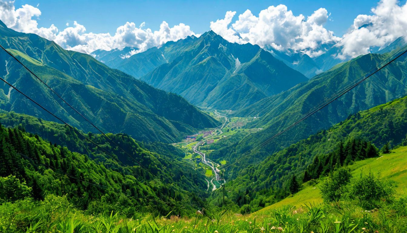 Красная Поляна летом