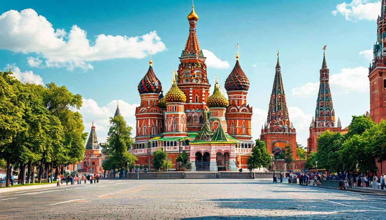 Москва — Красная площадь