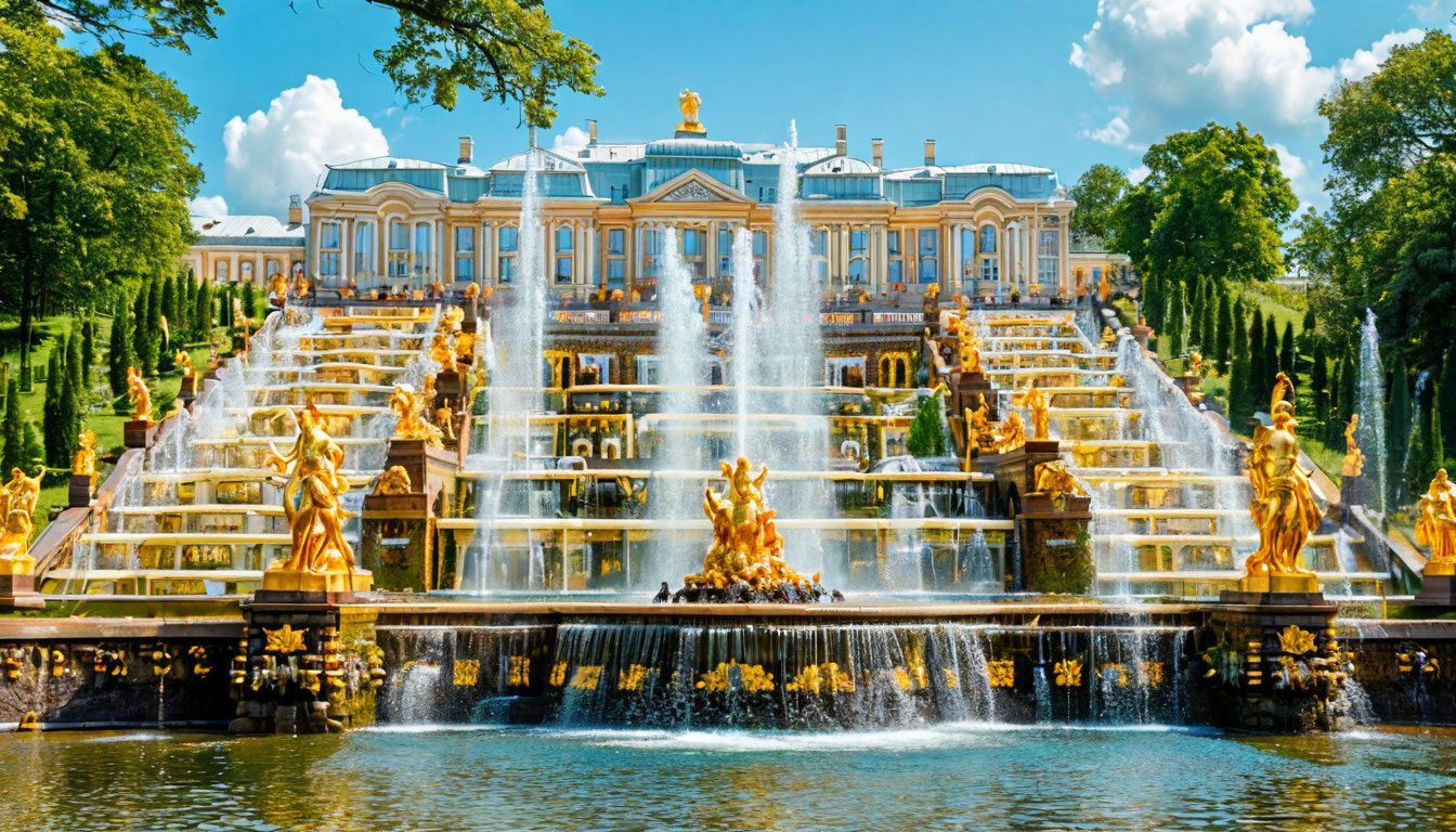 Фонтаны Петергофа