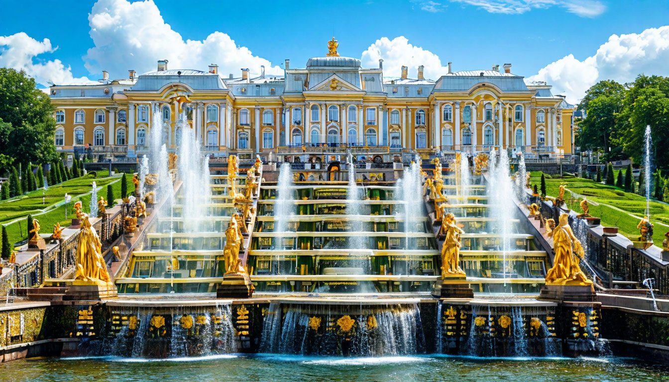 Фонтаны Петергофа